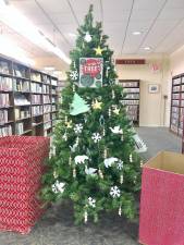 The Holiday Wish Tree at the Sparta Public Library (Photo provided)