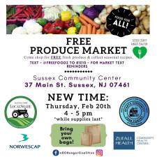 Free produce market Thursday