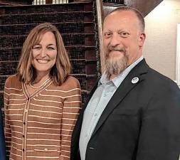 <b>Sussex County Commissioner Jill Space and Frankford Township Mayor Dave Silverthorne are running as a team for the Board of County Commissioners. (Photo provided)</b>