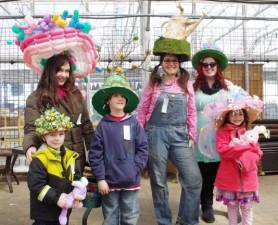 Past winners of Heaven Hill Farm’s Easter Bonnet Contest. File photo.