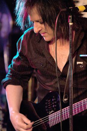 Glynnis Jones Steve Stevens, guitarist for Billy Idol, performed at Salt Gastropub on Feb. 28.
