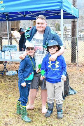 Asher, Josh and Caleb Rubenstein of Byram.