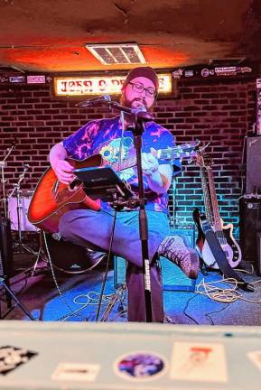 <b>Sean Henry will play a Halloween-themed set Thursday, Oct. 31 at Krogh’s Restaurant &amp; Brew Pub in Sparta. (Photo courtesy of Sean Henry) </b>