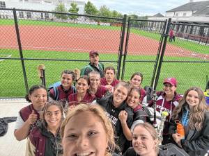 The Newton High School softball team tied for second place in the division. (Photo provided)