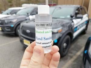 Milk Street Distillery donates hand sanitizer to first responders