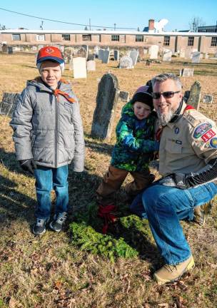 Jacob, Lucas and Brian Hertenstein. (Photo by Nancy Madacsi)