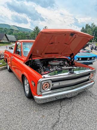 1970 Chevy C10 pickup owned by Robert Regling of Milford, Pa., He built it himself.