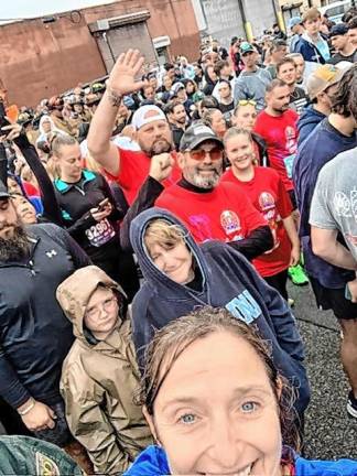 Members of 403 Reasons to Run at the Tunnel to Towers 5K Run &amp; Walk on Sept. 29 in New York City. (Photos provided)