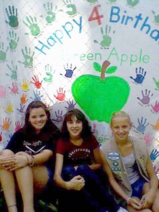 Girl Scouts from Troop 837 organized the 4th Annual Carnival for Green Apple Academy in Green Township.