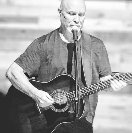 <b>John Cain will perform Thursday, Jan. 23 at Krogh’s Restaurant &amp; Brew Pub in Sparta. (Photo courtesy of John Cain)</b>