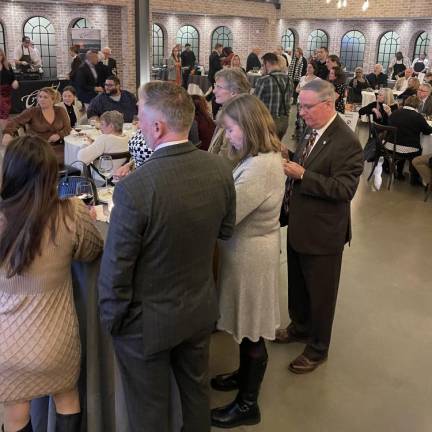 The gathering for Funding Their Future was held at Perona Farms in Sparta, NJ.