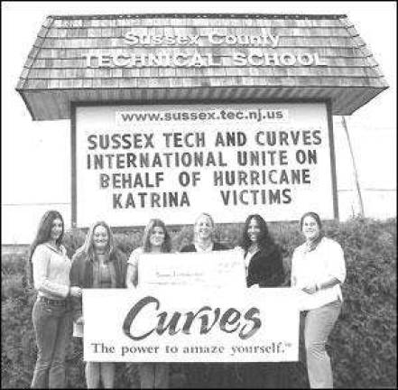 Sussex Tech, Curves join in relief effort