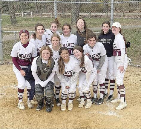 Newton girls’ softball team.