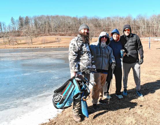 <b>Dave Whisner Jr., Dave Whisner, Ken Parrish and Chris Aroniss, all of Pennsylvania.</b>