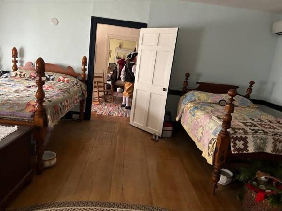 The children’s bedroom in the Rev. Elias Van Bunschooten Museum, a historic home.