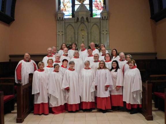 The Christ Church Newton Senior Choir will sing during an Evensong liturgy Nov. 5. (Photo provided)