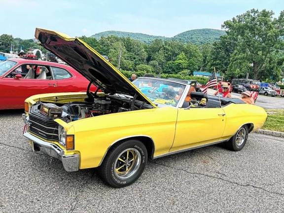 1972 Chevrolet Chevelle SS454 owner Fred Van Strander of Upper Greenwood Lake.