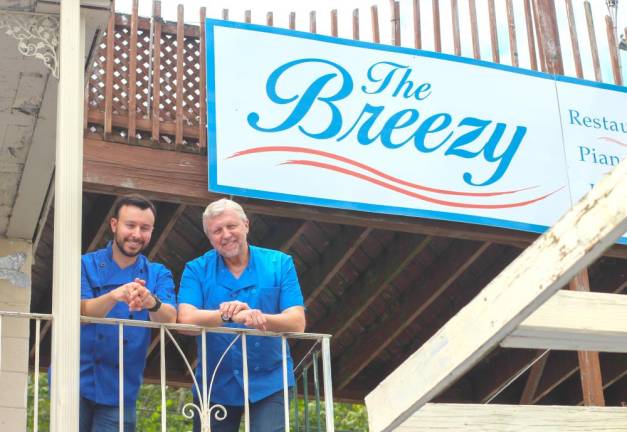 Morgan and Paul Bailey of The Breezy in Greenwood Lake, N.Y.