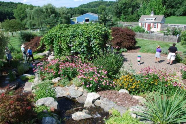 <b>Much of the Perciballis’ food comes straight from their backyard in Lafayette. Their garden will be one of more than a dozen to see on the Kitchen Garden Tour on Sunday, July 28. (Photos provided)</b>