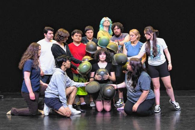 The cast of ‘Alice by Heart,’ a musical that will be performed July 19-21 at Sussex County Community College.