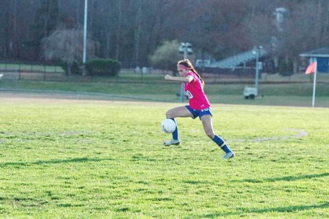 Kittatinny's Taylor Hough scored one goal.