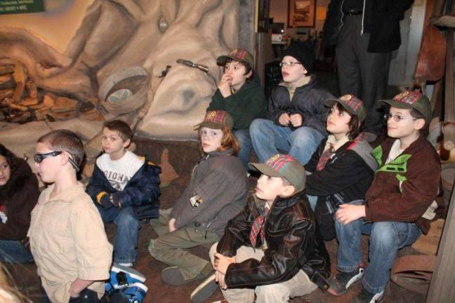 Cub Scouts from Den 2 spent four hours at Mirage Studios making their three-minute long Western movie.