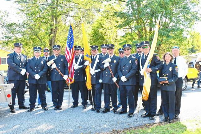 Members of Hampton Township Fire &amp; Rescue.