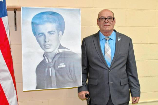 Vietnam War veteran Carmen Turrisi Jr. was named the grand marshal of the Memorial Day Parade on Monday, May 27 in Newton. The parade also was scheduled to honor World War II veteran Cornelius ‘Neal’ Faber, shown at left. (Photos by Maria Kovic)