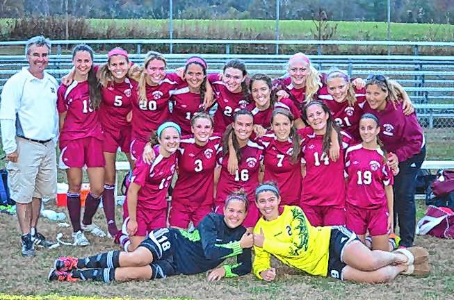 SS3 Coach Jake Mull with the Newton High School team that won the 2013 Northwest Jersey Athletic Conference Freedom Division Championship. (File photo)