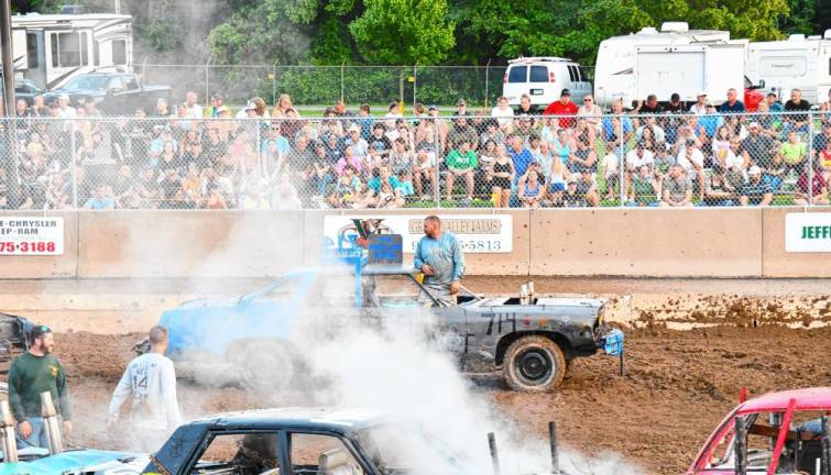 <b>Demolition Derby. (Photo by Maria Kovic)</b>