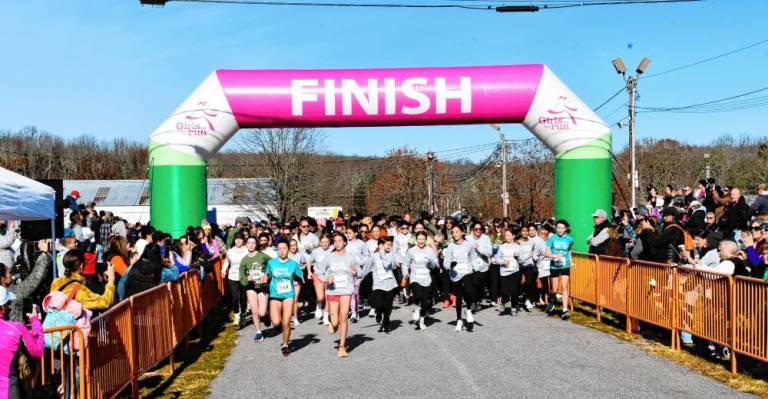 <b>The New Jersey North Girls on the Run Fall 5K begins Sunday morning, Nov. 17 at the Sussex County Fairgrounds. </b>